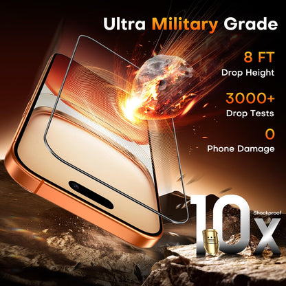 TOCOL for iPhone 17 Pro Max Screen Protector, Clear