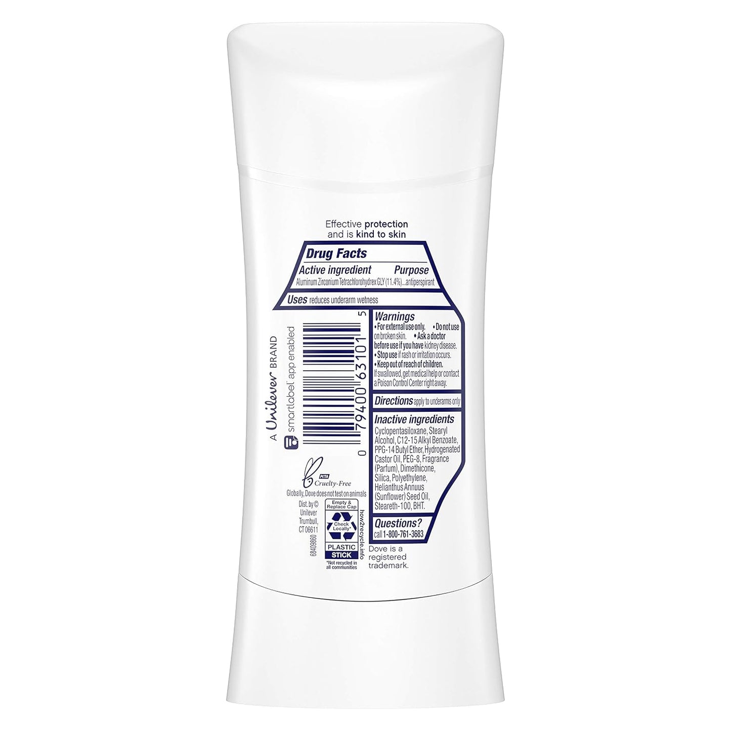 Dove Advanced Care Antiperspirant Stick Cool Essentials 2.6 oz 2PK