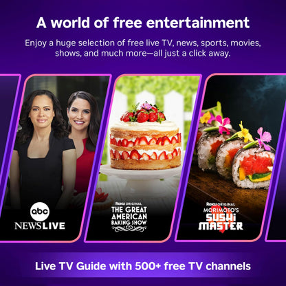 Roku 32-Inch Select Series Smart TV 2026-720p HD TV - RokuTV