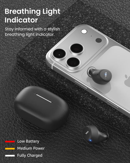 TOZO A1 Wireless Earbuds Bluetooth 5.3 Light Weight in Ear Headphones