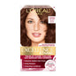 L'Oreal Paris Excellence Crème Permanent Hair Dye, Triple Care Hair Color with Hyaluronic Acid for 100% Gray Coverage, 4 Dark Brown, 1 Kit (Packaging May Vary)