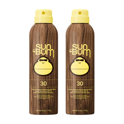 Sun Bum Original SPF 50 Broad Spectrum Sunscreen Body Spray - 6 oz (2-Pack)
