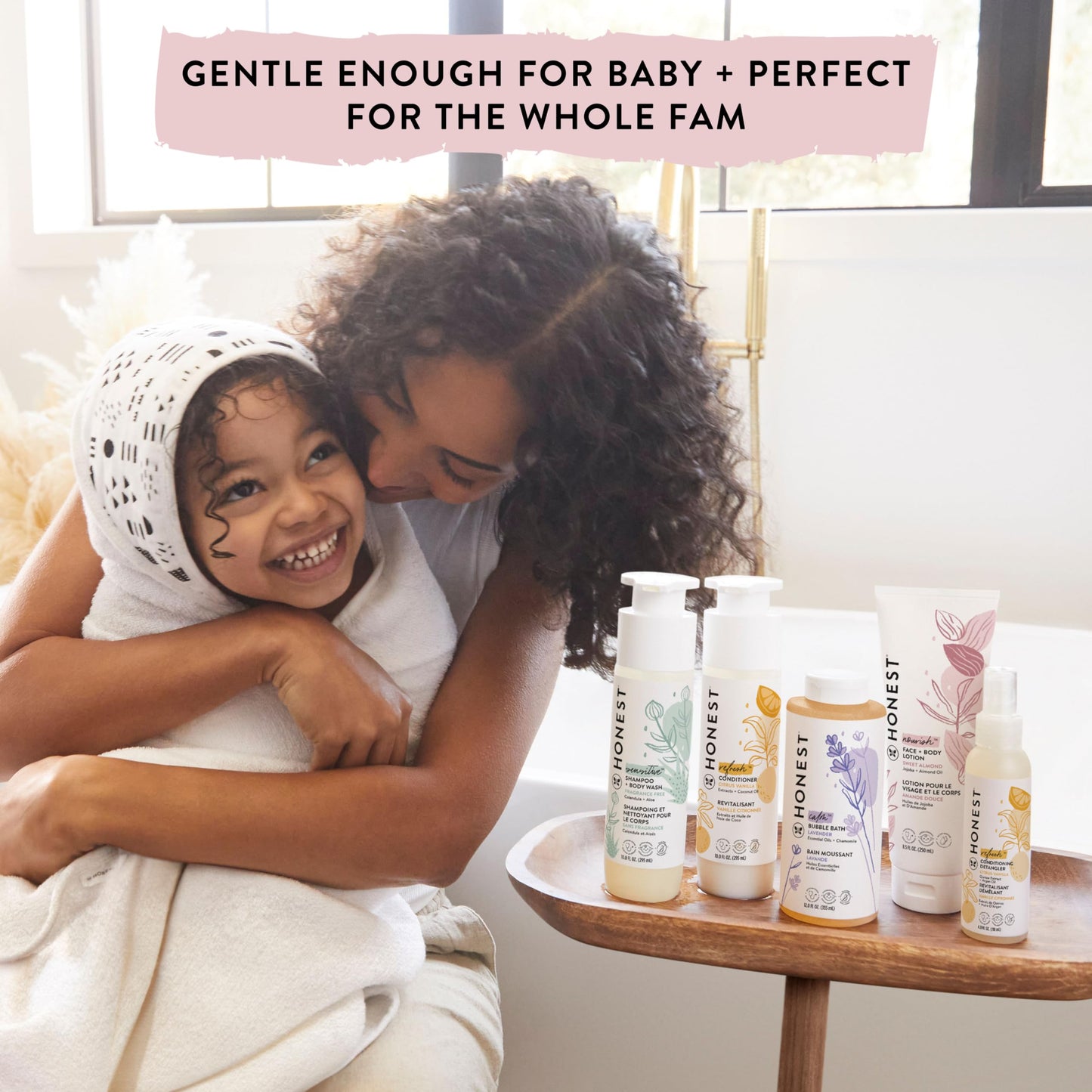 The Honest Company Shampoo & Body Wash, Tear-Free, Fragrance-Free, 10 fl oz