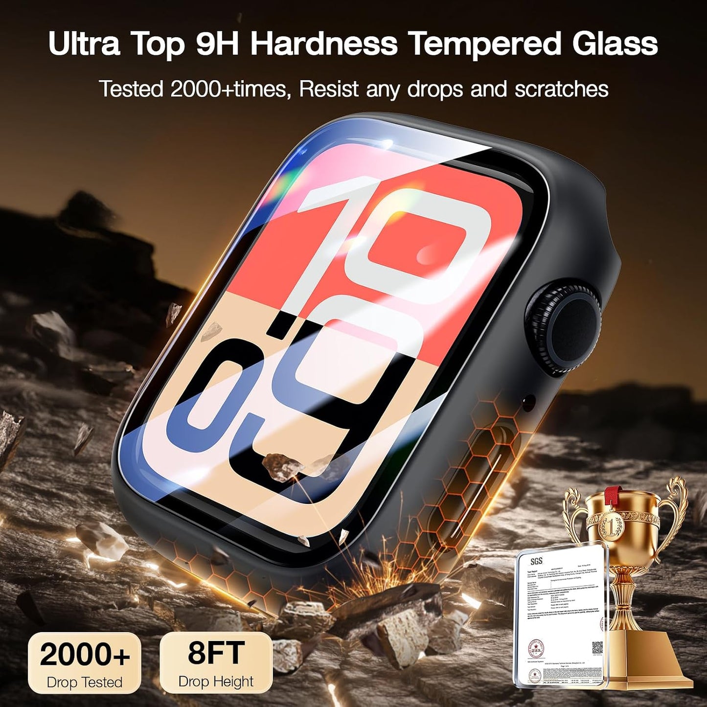 LK 3 Pack for Apple Watch Ultra/Ultra 2 / Ultra 3 Screen Protector 49mm