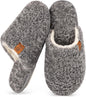 EverFoams Women's Fuzzy Slippers Warm Cozy Memory Foam Indoor House Shoes