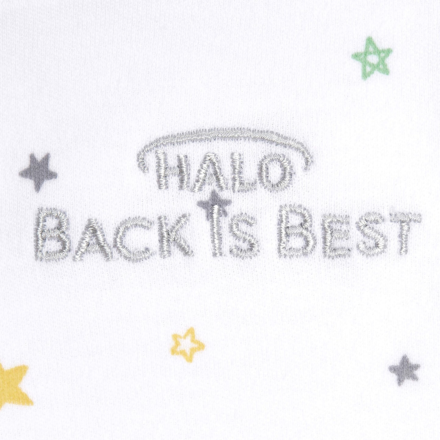 HALO 100% Cotton Sleepsack Swaddle, 3-Way Adjustable Wearable Blanket, TOG 1.5, Baby Blue, Newborn, 0-3 Months