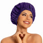 Edoneery Shower Caps for Women Reusable Waterproof, Shower Hair Cap