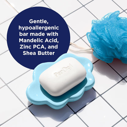 PanOxyl Acne Cleansing Bar, 2% Salicylic Acid, For Face & Body, 4 oz