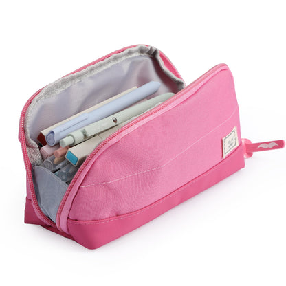 Mr. Pen- Wide-Opening Pencil Case, Triangle Design
