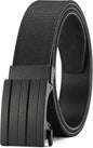 CHAOREN Men's Leather Ratchet Belt - Customizable Fit (35mm)