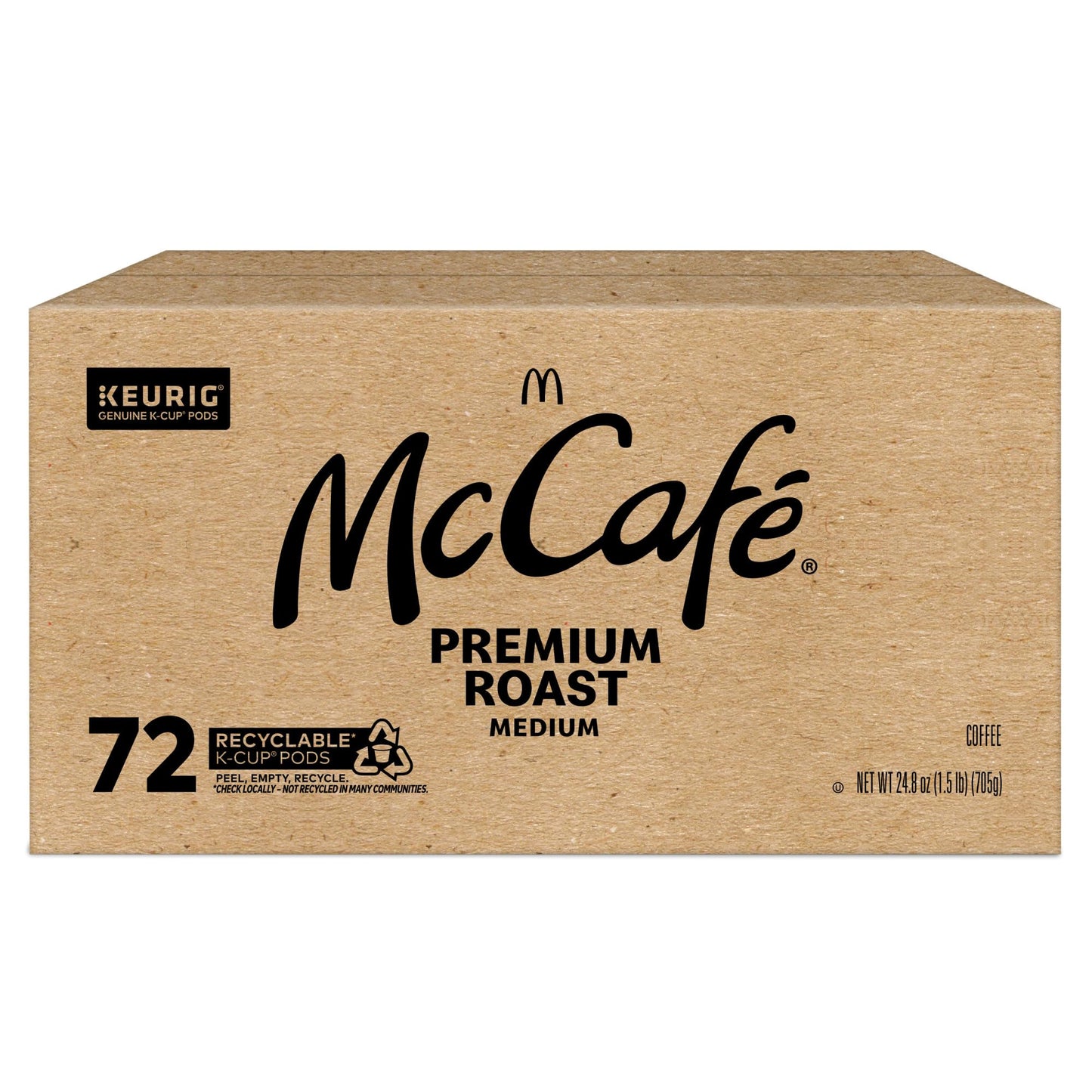 McCafe Premium Roast Coffee, Single Serve Keurig K-Cup Pods, Medium Roast, 84 Count