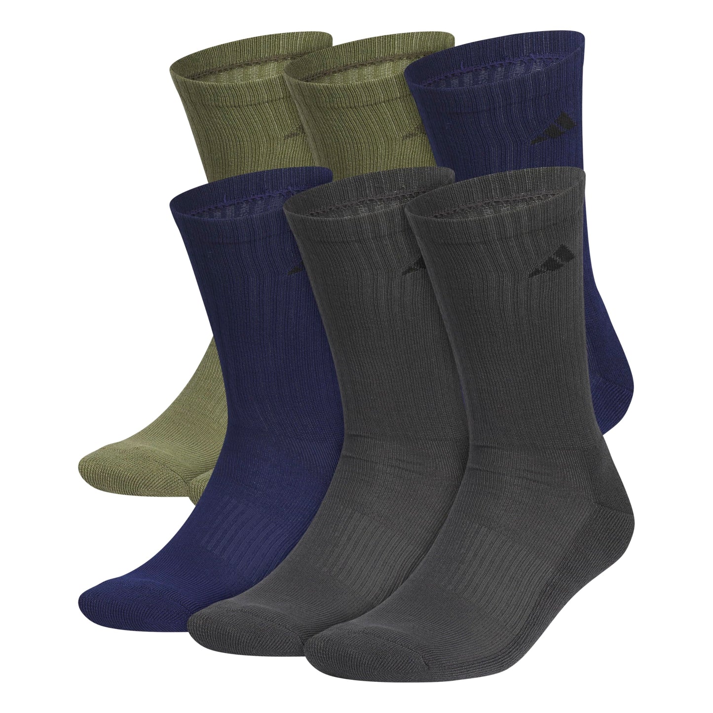 adidas Athletic Cushioned 6-Pack Crew