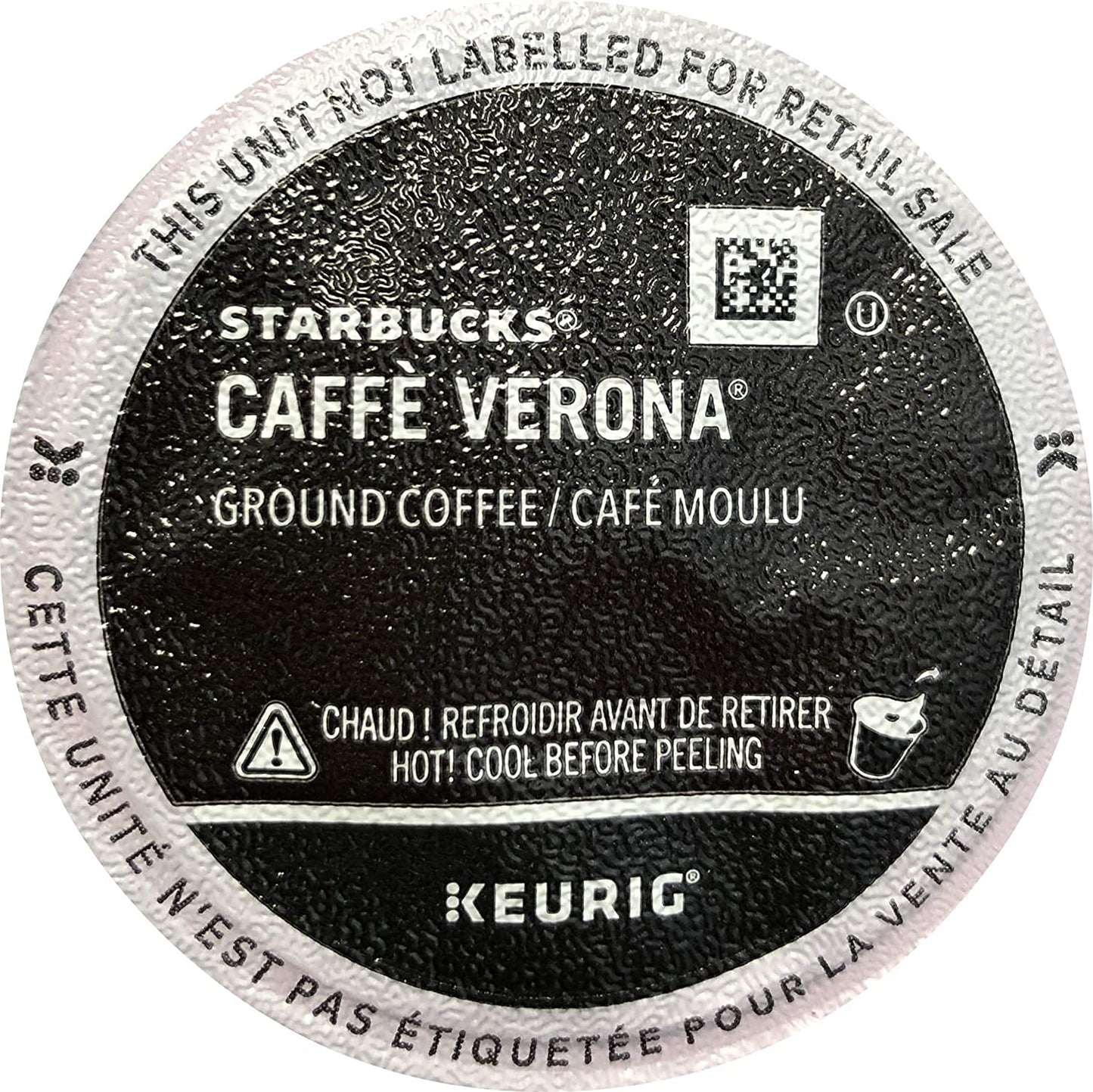 Starbucks K-Cup Coffee Pods, Dark Roast Hot or Iced Coffee, French Roast, 96 Keurig Pods
