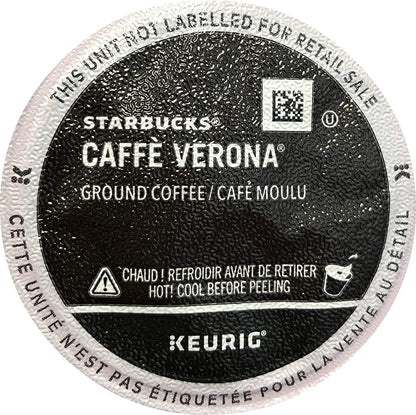 Starbucks K-Cup Coffee Pods, Dark Roast Hot or Iced Coffee, French Roast, 96 Keurig Pods