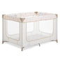 Dream On Me Zodiak Portable Playard, Compact for Travel, Carry Bag, Gray & Pink