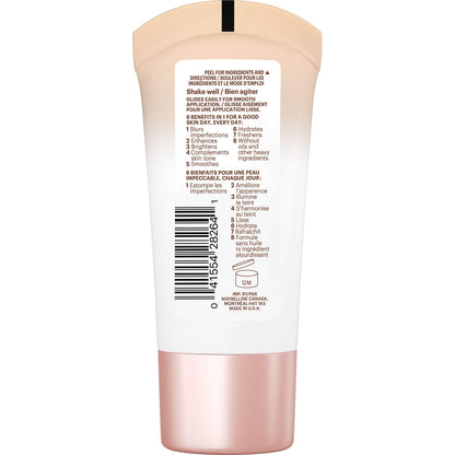 MAYBELLINE Dream Fresh Skin Hydrating BB Cream, 8-in-1 Skin Perfecting Beauty Balm With Broad Spectrum Spf 30, Sheer Tint Coverage, Oil-Free, Deep, 1 Fl Oz