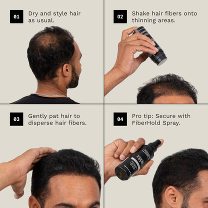 Toppik Hair Building Fibers, Fill In Fine or Thinning Hair Instantly Thicker, Fuller Looking Hair 9 Shades,4 size options