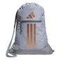 adidas Alliance Sackpack – Drawstring Backpack for Sports, Small Gym Bag, Preloved Teal Green/Black/3, OSFA