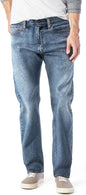 Levi Strauss Signature Gold Men's Relaxed Fit Flex Waistband Jeans