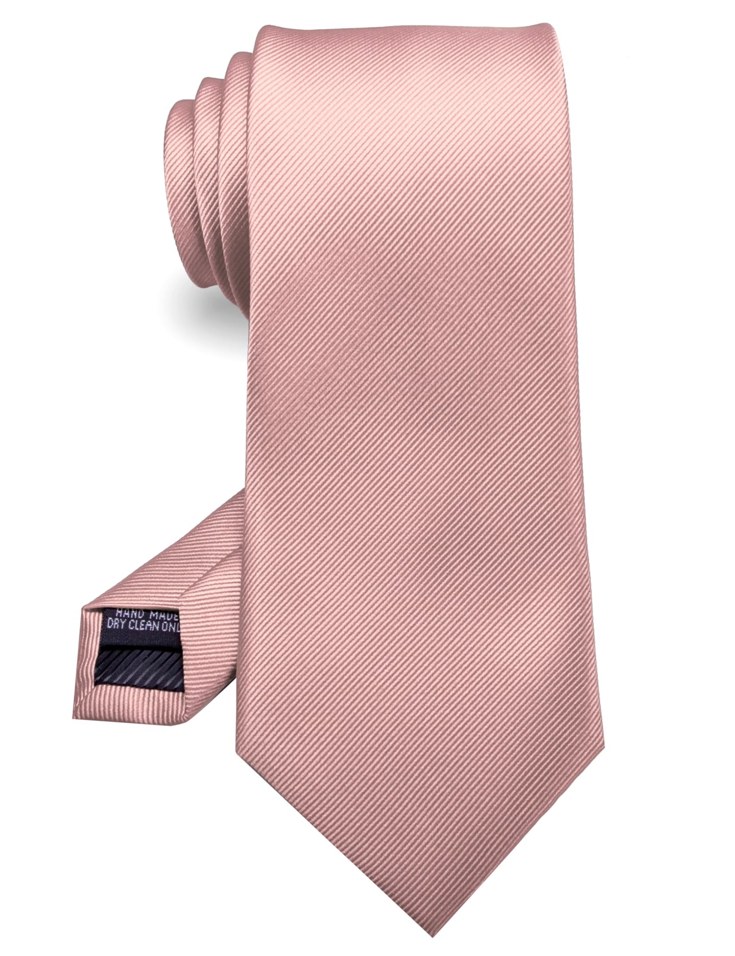 RBOCOTT Solid Color Tie Formal Necktie for Men