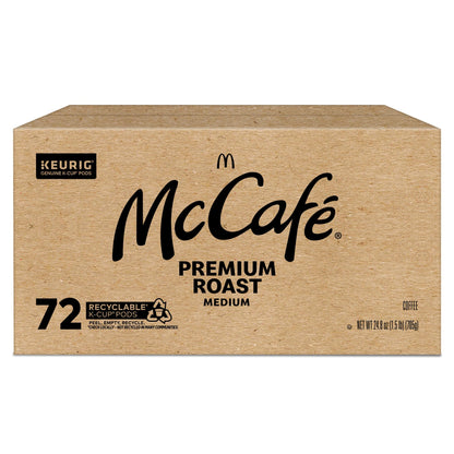 McCafe Premium Roast Coffee, Single Serve Keurig K-Cup Pods, Medium Roast, 84 Count