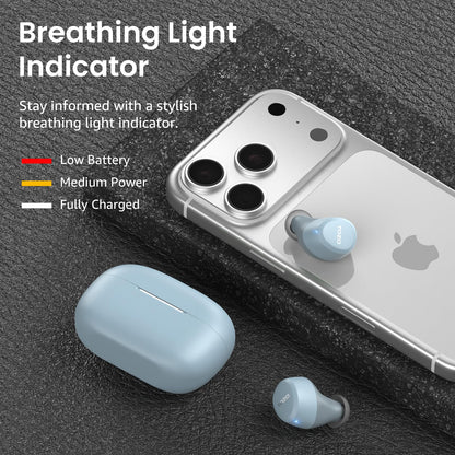 TOZO A1 Wireless Earbuds Bluetooth 5.3 Light Weight in Ear Headphones
