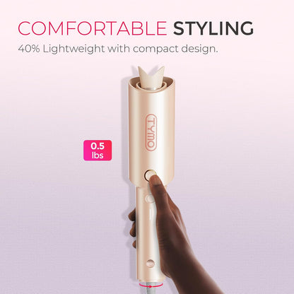 TYMO Automatic Rotating Curling Iron, TYMO CURLPRO Beach Waves Hair Curler
