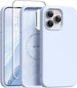 GONEZ Magnetic for iPhone 17 Pro Max Case, Silicone Cover Stone