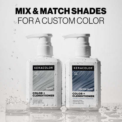 Keracolor Color + Clenditioner, Semi-Permanent Hair Color, 23 Shades