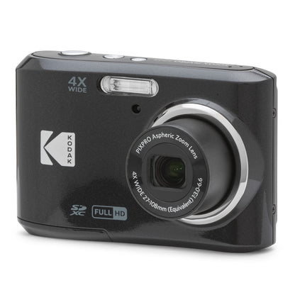 KODAK PIXPRO FZ45 16MP Compact Digital Camera, 4X Optical Zoom, AA, White