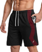 Breathable Mesh Mens Athletic Shorts Loose-Fit Quick Dry Running Gym Shorts