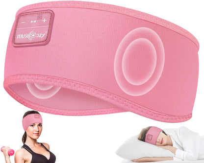 MUSICOZY Sleep Headphones Bluetooth Headband Headphones for Side Sleepers