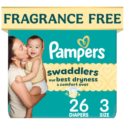 Pampers Swaddlers Baby Diapers, Size 5, 132 Count