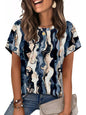 WIHOLL Womens Tops Short Sleeve Shirts Summer Outfits 2026 Spring Dressy Casual Clothes Clothing