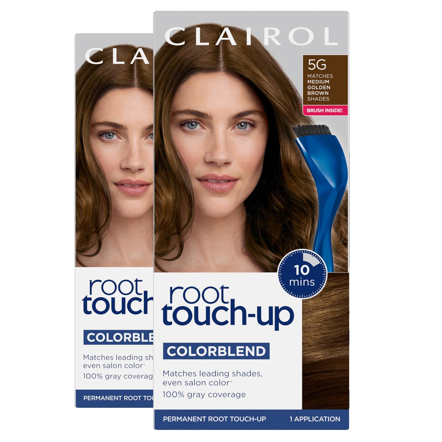 Clairol Root Touch Up Permanent Hair Dye, 5 Medium Brown, Pack of 1