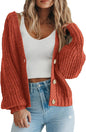 PRETTYGARDEN Women's Chunky Knit Open Front Cardigan Sweaters Fall Outfits