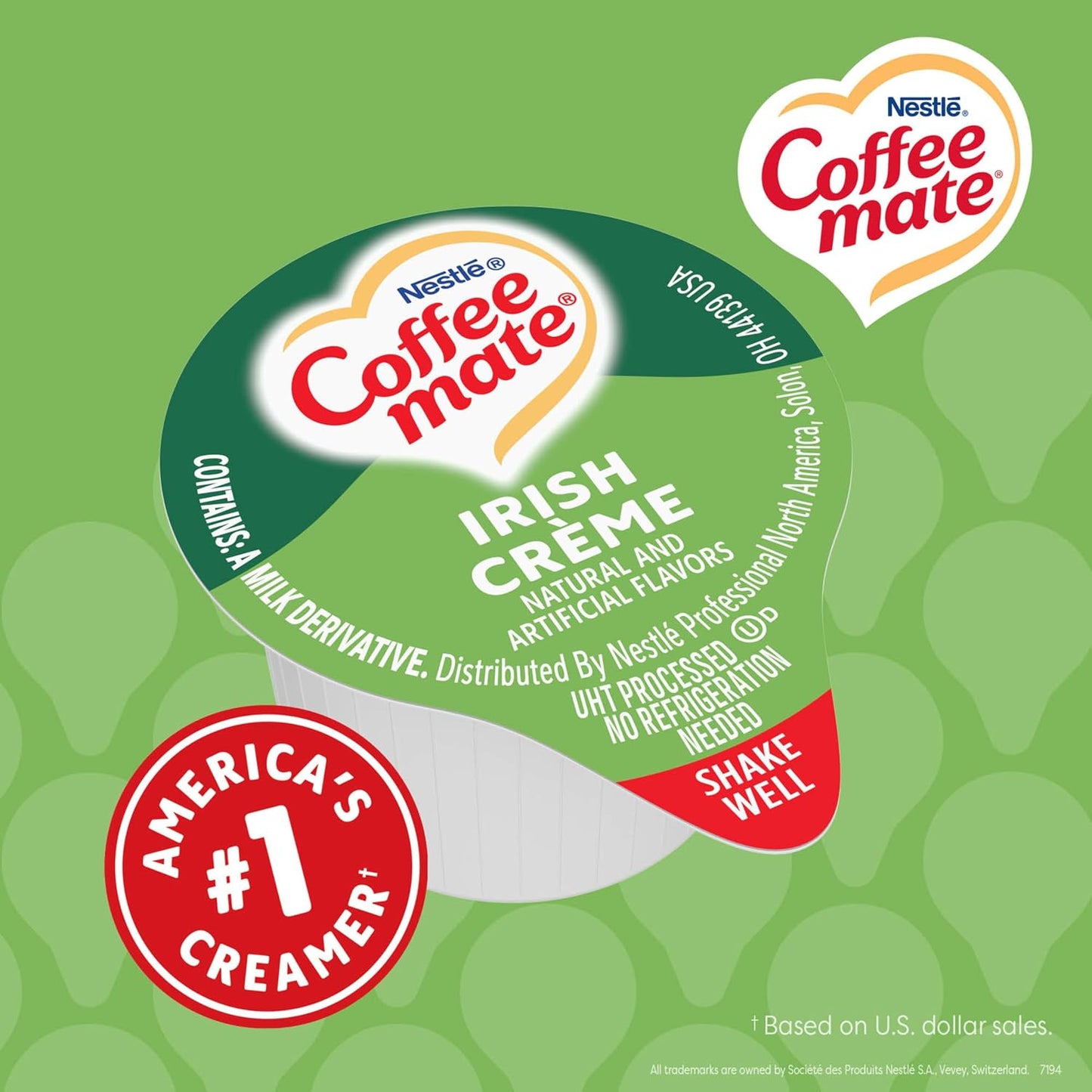 Nestle Coffee mate Original Non-Dairy Creamer Singles, 0.375 oz, 180-Pack