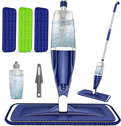 Microfiber Spray Mops for Floors Cleaning: Wet Dry Mop Hardwood Floor Mops