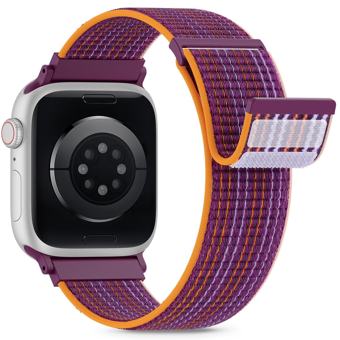 Nylon Loop Sport Band Compatible with Apple Watch Bands 38mm 40mm 41mm 42mm for Women Men, iWatch Wrist Straps for Se, Series 11 10 9 8 7, Breathable, Soft Band Ideal for Outdoor