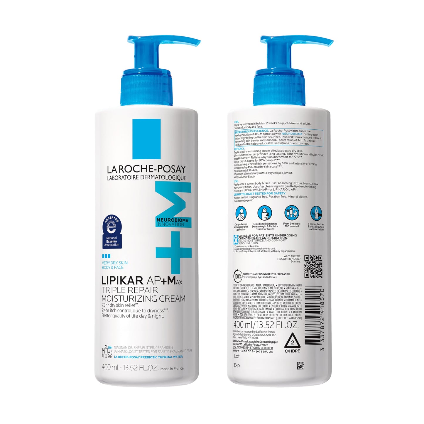 La Roche-Posay Lipikar AP+MAX Triple Repair Moisturizing Body Cream