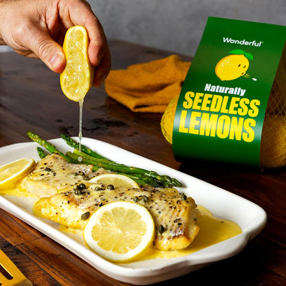 Wonderful Seedless Lemons, 1 Pound (Pack of 1)