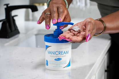 Vanicream Moisturizing Cream, Body & Face Moisturizer, 16 Oz Pump Dispenser