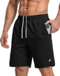 Breathable Mesh Mens Athletic Shorts Loose-Fit Quick Dry Running Gym Shorts