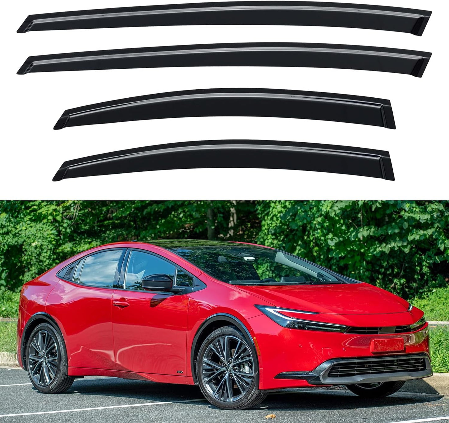 Window Visors Rain Guards for 2020-2025 Nissan Sentra