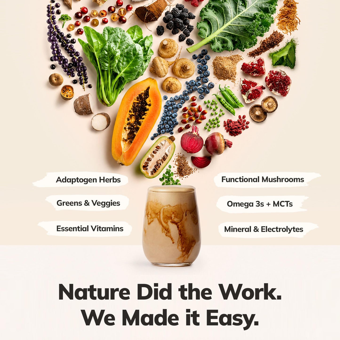 Ka’Chava Whole Body Meal Shake Chai 2 lb – Vegan Protein Powder with 85+ Superfoods & Greens – Plant-Based Meal Replacement with Probiotics & Digestive Enzymes – Gluten & Dairy Free (15 Servings)