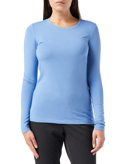Amazon Essentials Women's Regular-Fit Long-Sleeve Crewneck T-Shirt
