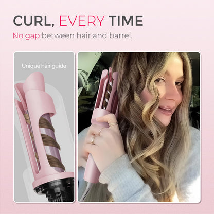 TYMO Automatic Rotating Curling Iron, TYMO CURLPRO Beach Waves Hair Curler