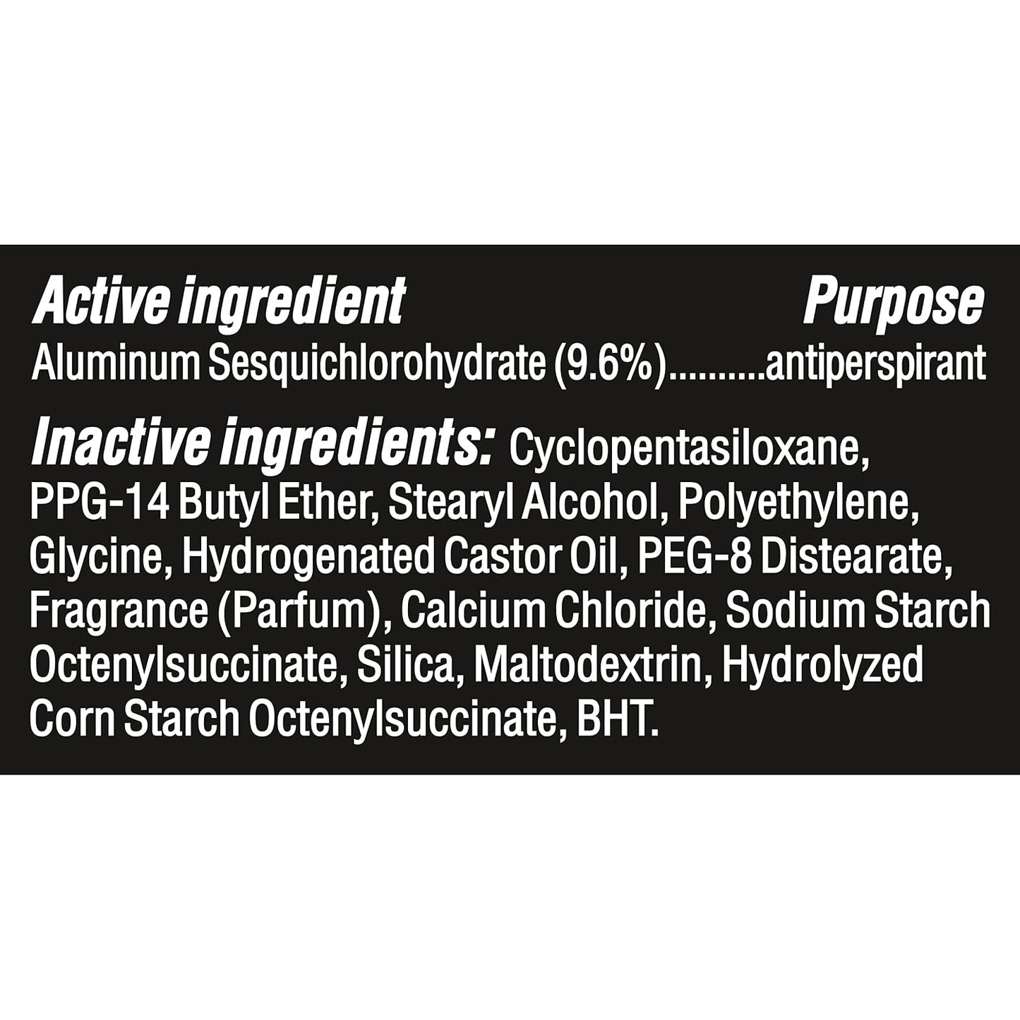 Degree Men UltraClear Antiperspirant Black+White Sweat & 2 Count 2.7 oz