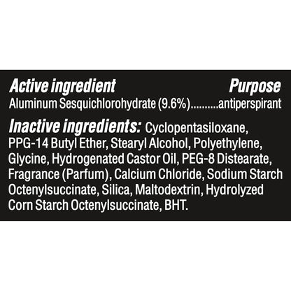 Degree Men UltraClear Antiperspirant Black+White Sweat & 2 Count 2.7 oz