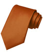 JEMYGINS Solid Color Tie Mens Necktie for Business and Wedding
